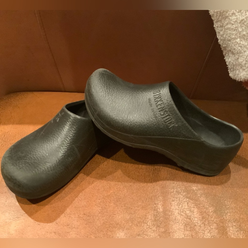 Birkenstock Black Profi-Birki Size 38 L7 M5